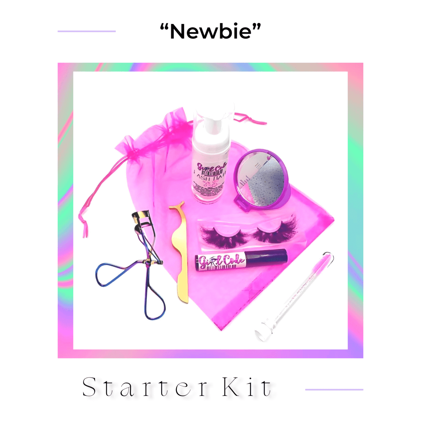 Newbie Starter Kit with mink lash essentials