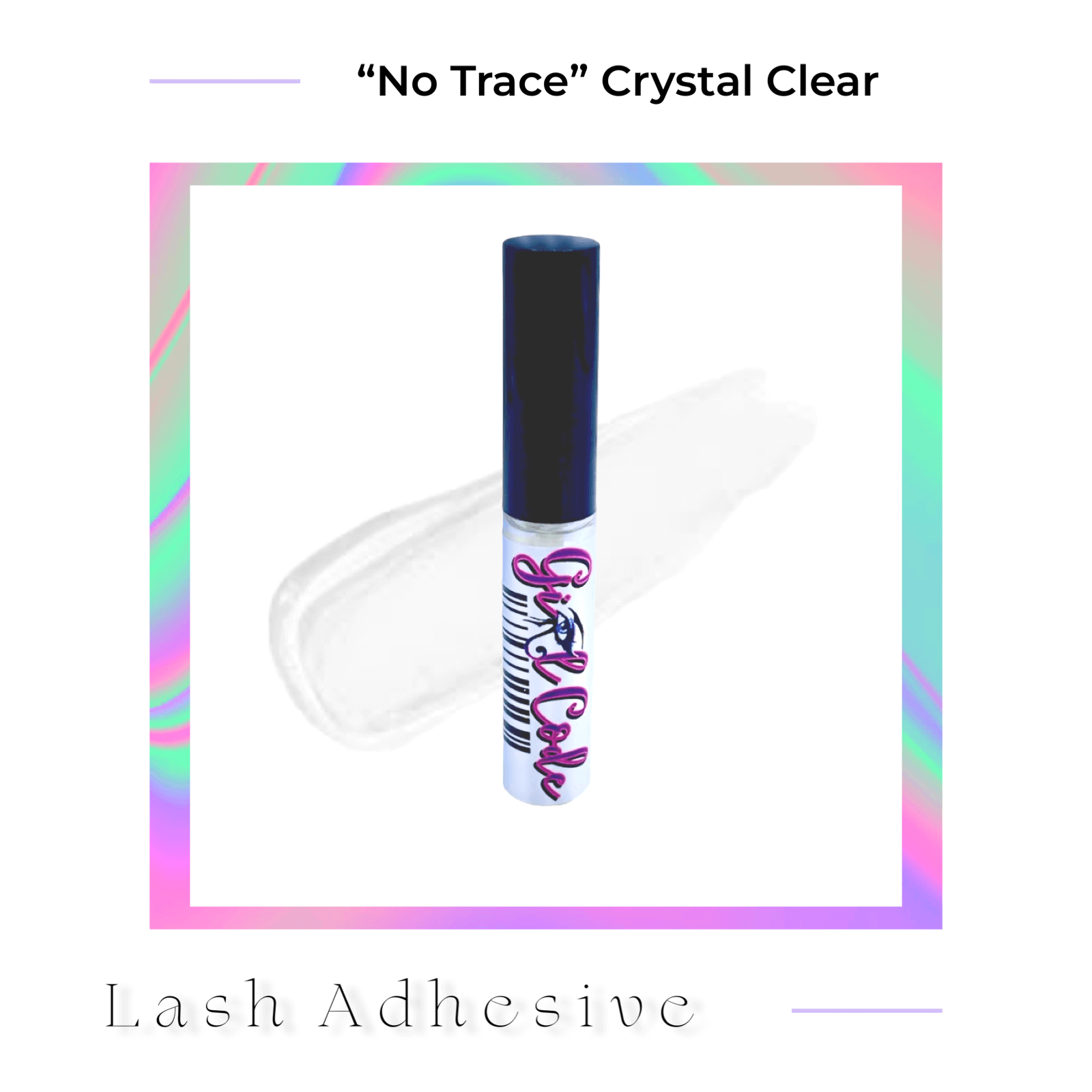 No Trace Crystal Clear Lash Adhesive