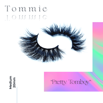 Medium 20mm mink lashes 'Pretty Tomboy'